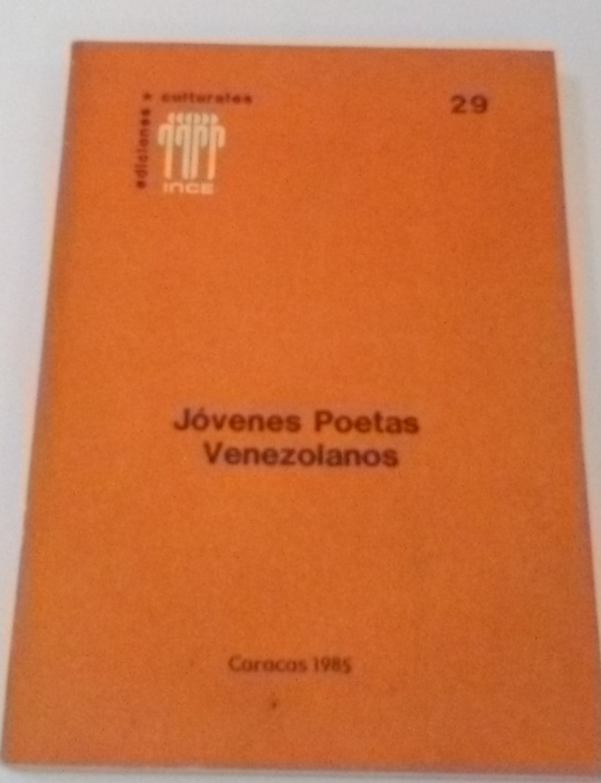 Jóvenes poetas Venezolanos